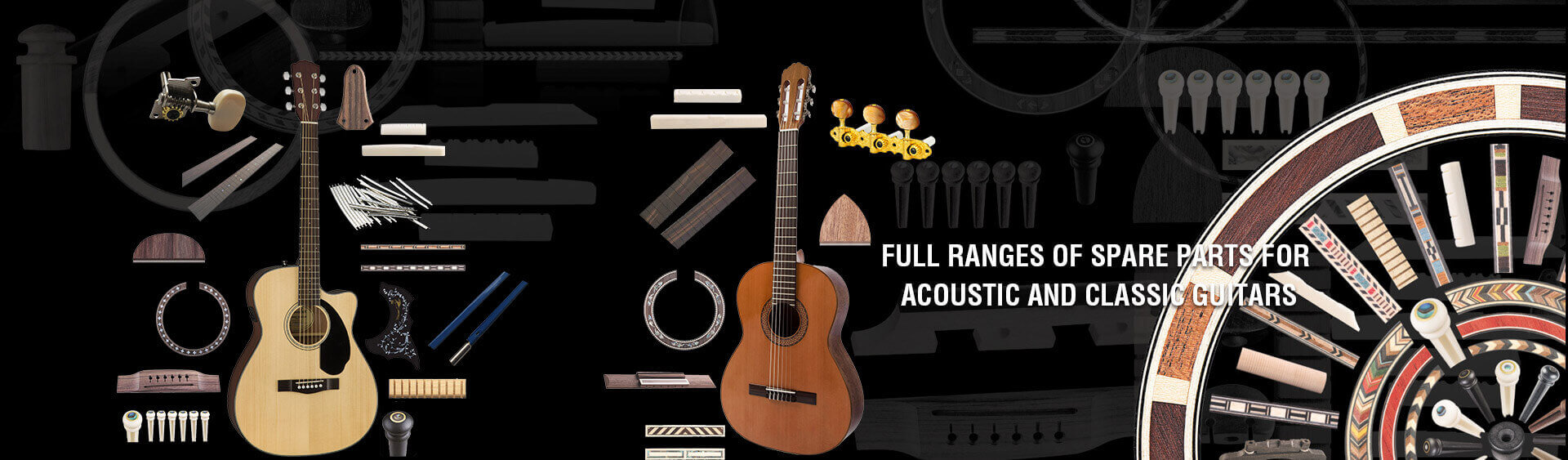 Acoustic Guitar Parts, Classic Guitar Parts, Folk Guitar Parts