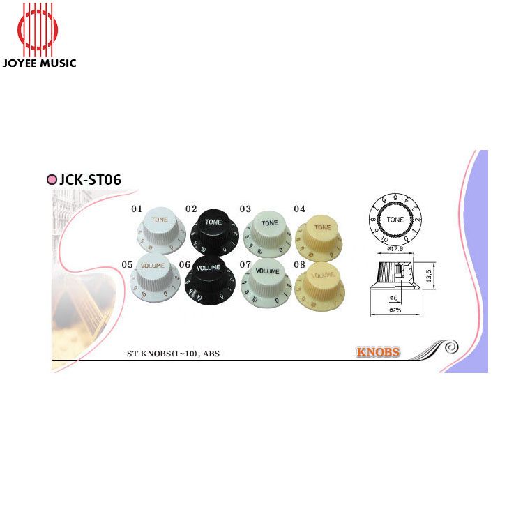 0-10 Strat Guitar Knobs