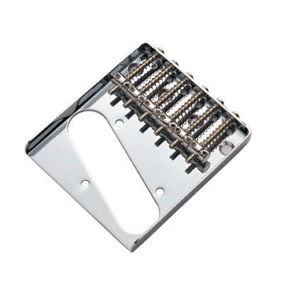 Tele Guitar Bridge Vintage 6 Saddles