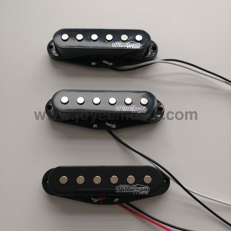 Wilkinson Strat Pickups Flat Top Pole Pieces