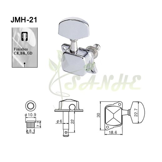 Covered Gear Guitar Machine Heads