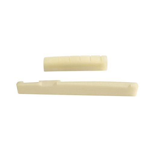 Bone Acoustic Guitar Nut and Saddle Original Color