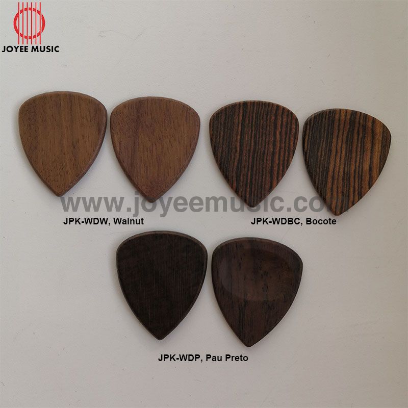 Wooden Guitar Picks New Wood Types