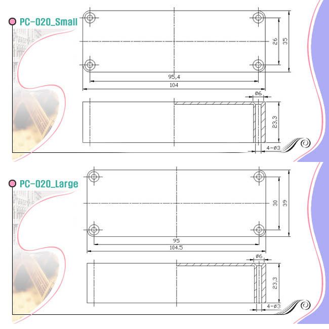 Bass Pickup Covers Small & Large Soapbar Types