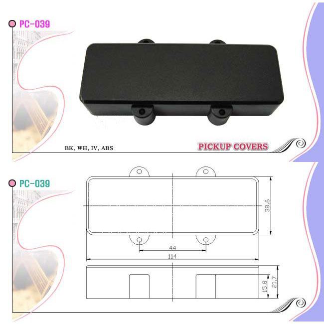 Jazz Bass Humbucker Pickup Cover 5 String Type