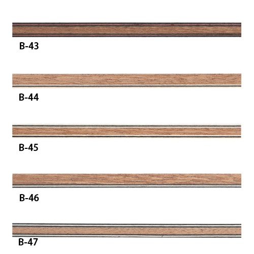 Solid Sapelli Bindings and Backstrips