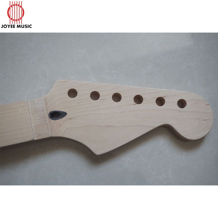 Strat Guitar Maple Neck Floyd Rose Locking Nut Unfinished