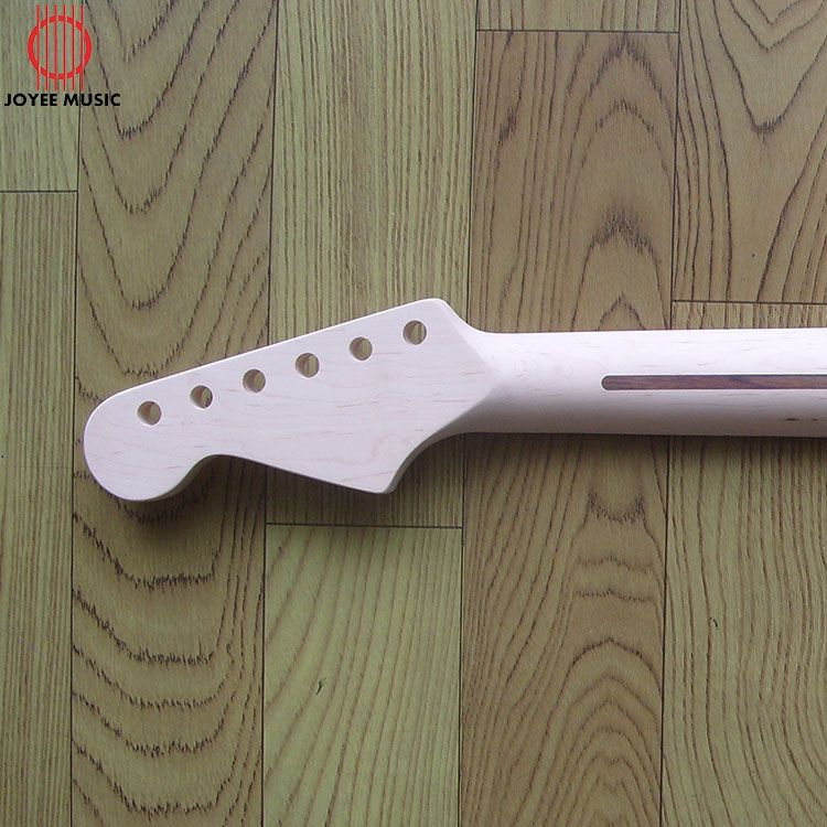 Maple Strat Guitar Neck Maple Fretboard Unfinished