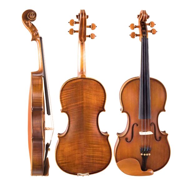 Violin Middle Grade Inlaid Jujube Fittings