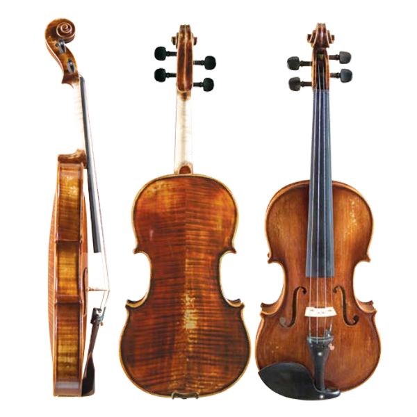 Violin Old Relic Model Inlaid Ebony Fittings