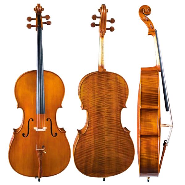 Cello High Grade Solo Model Carved Jujube Fittings