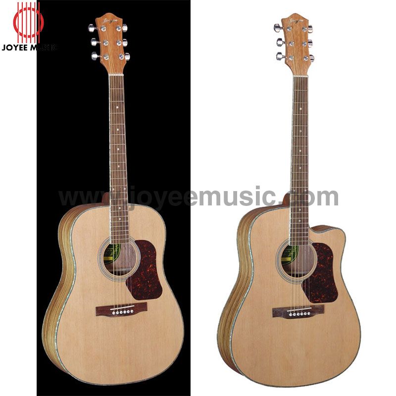 Acoustic Guitar Student 41in Model Spruce+Zebrawood Body