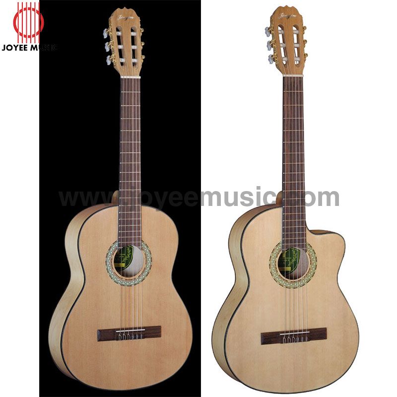 Classical Guitar 39in Student Model Spruce+Maple Body