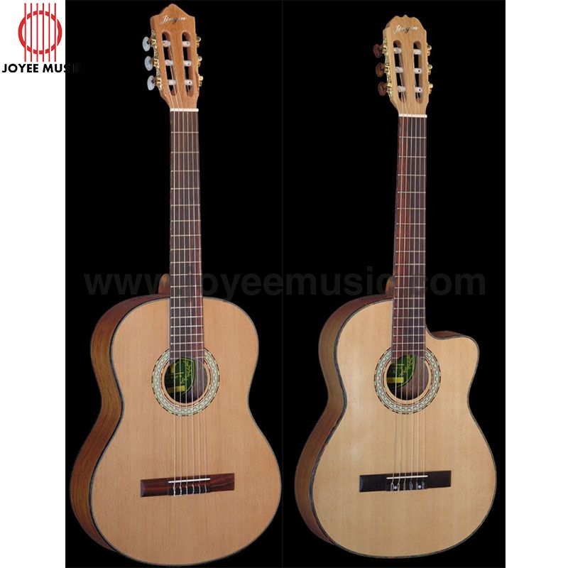 Classical Guitar 39in Student Model Spruce+Walnut Body