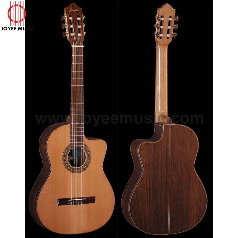 Classical Guitar 39in High Grade Solid Red Pine+Solid Rosewood Body