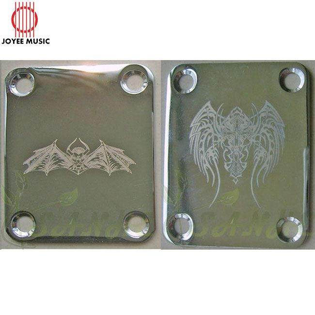 Neck Plate Custom Logo Design Engraved for Fender Guitar Bass