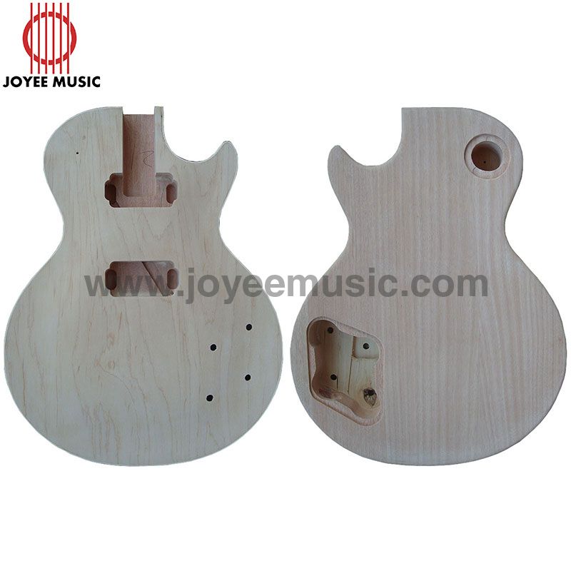 Plain Maple Top LP Guitar Body Unfinished