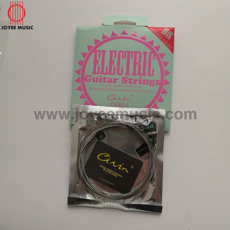 Electric Guitar Strings Gauged 1046