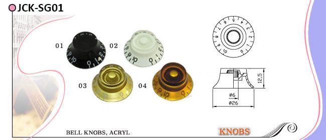 Speed Knobs for LP or SG Guitars