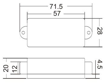 P Bass Pickups Passive Type