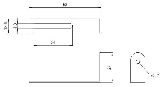 Pickguard Bracket Les Paul Style