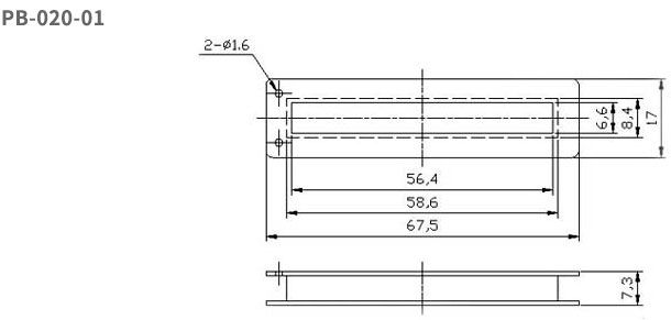 Humbucker Pickup Bobbins PP Material Slot Type